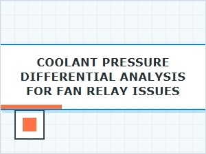 Fan Relay Troubleshooting via Pressure Differential Analysis